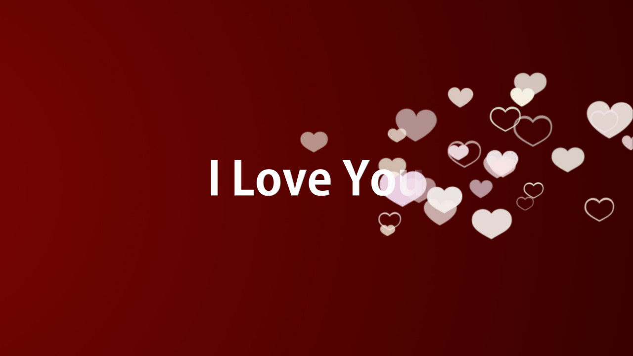 我爱你照片幻灯片设计精美素材库精选AE模板