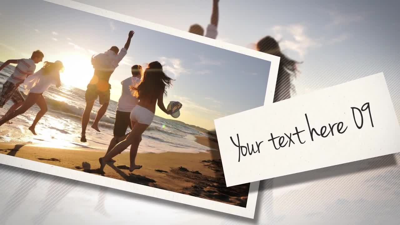 旅行生活照片素材库精选AE模板