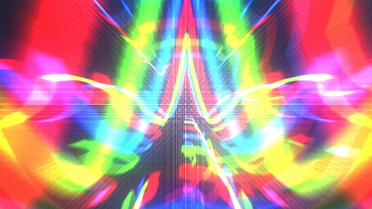 时尚活力的扭曲小故障徽标展示素材库精选AE模板