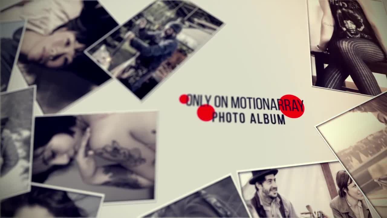 时尚的旅行照片展示素材库精选AE模板