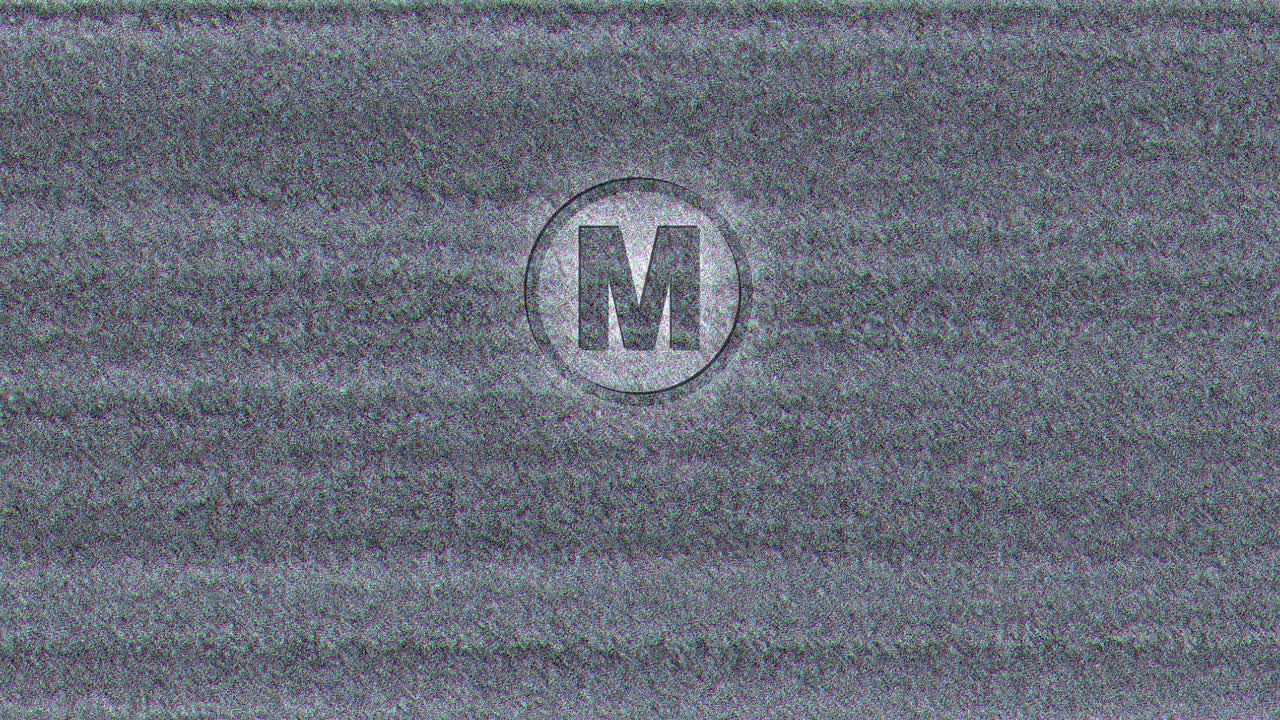 电视噪波信号受损特效logo动画片头展示素材库精选AE模板