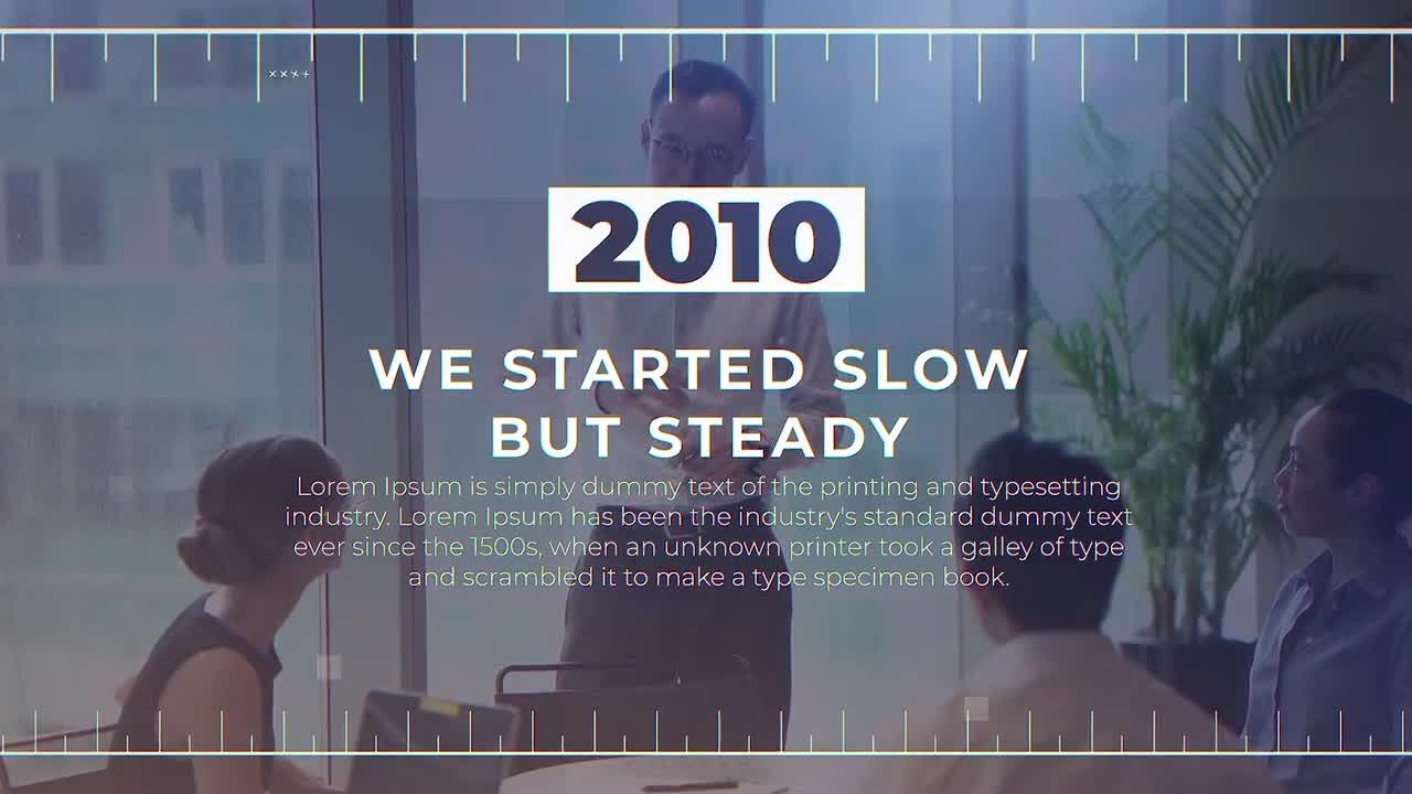 数十年的成功素材库精选AE模板