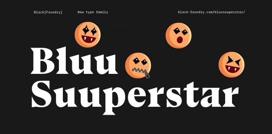 Bluu Suuperstar Font Family素材之家精选英文字体
