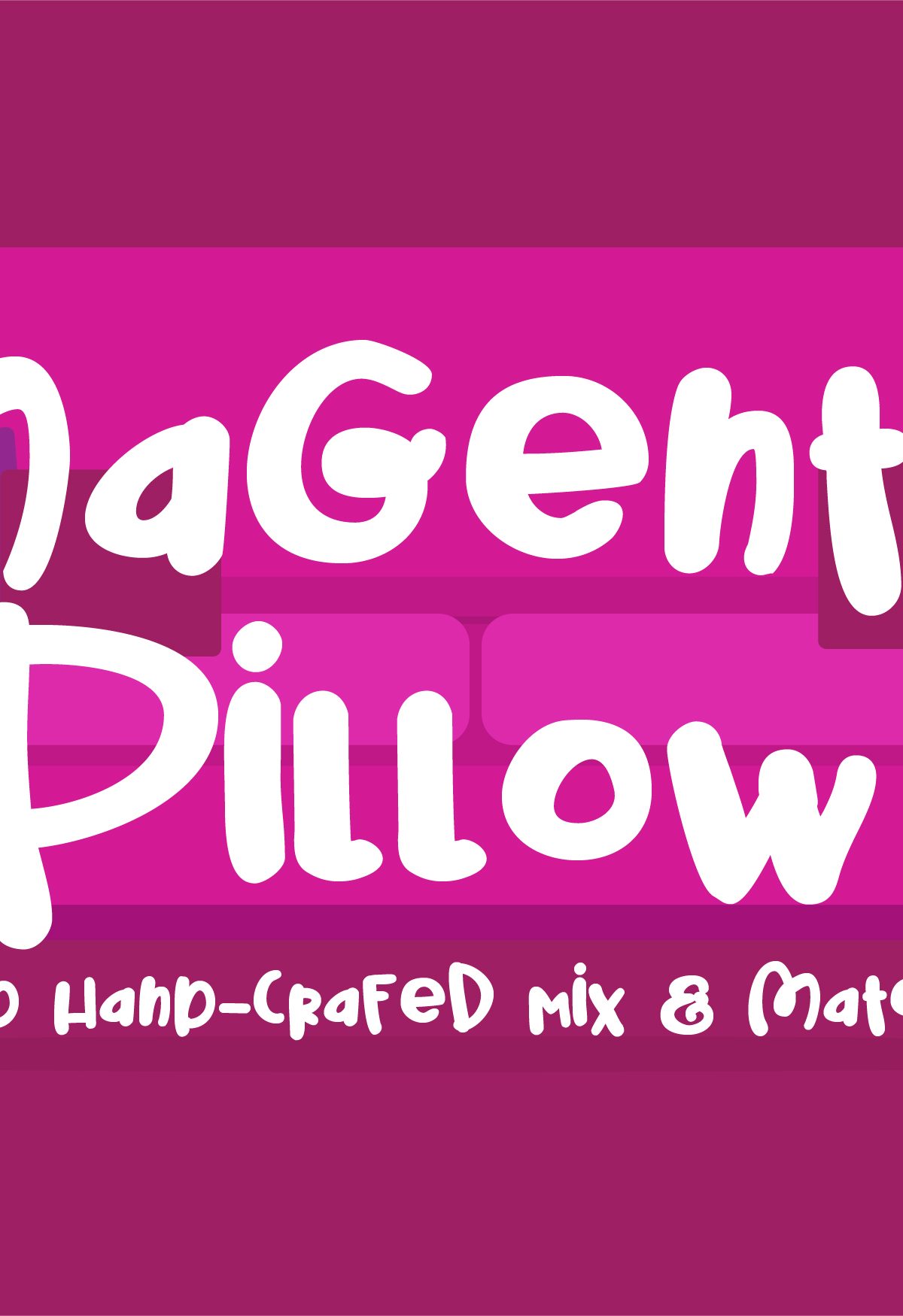 PN Magenta Pillow Regular Font素材之家精选英文字体