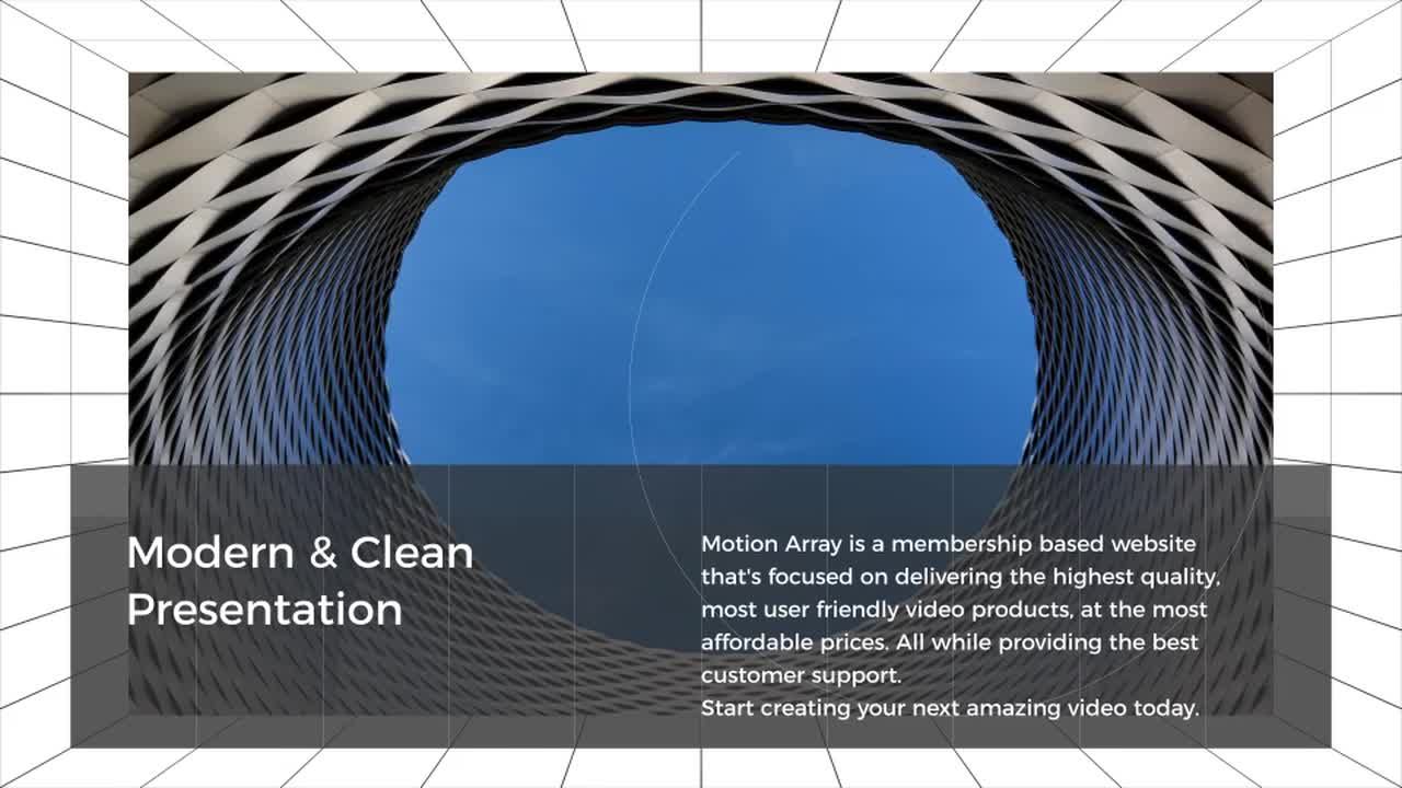 美观简约的动感时尚快速幻灯片开场素材库精选AE模板