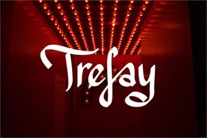 Trefay font素材之家精选英文字体