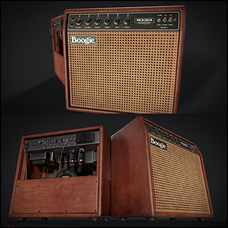 Mesa Boogie Mark I 吉他音箱素材之家精选3D模型