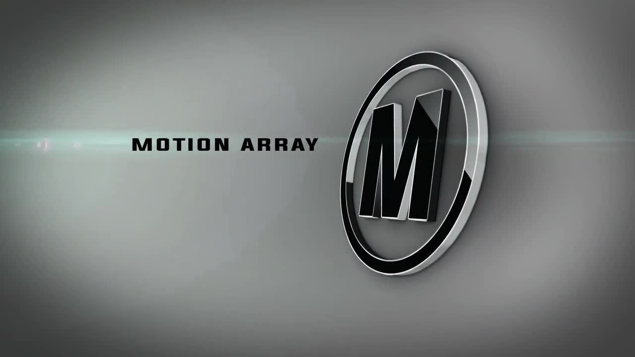 精美动画的广告徽标显示素材库精选AE模板