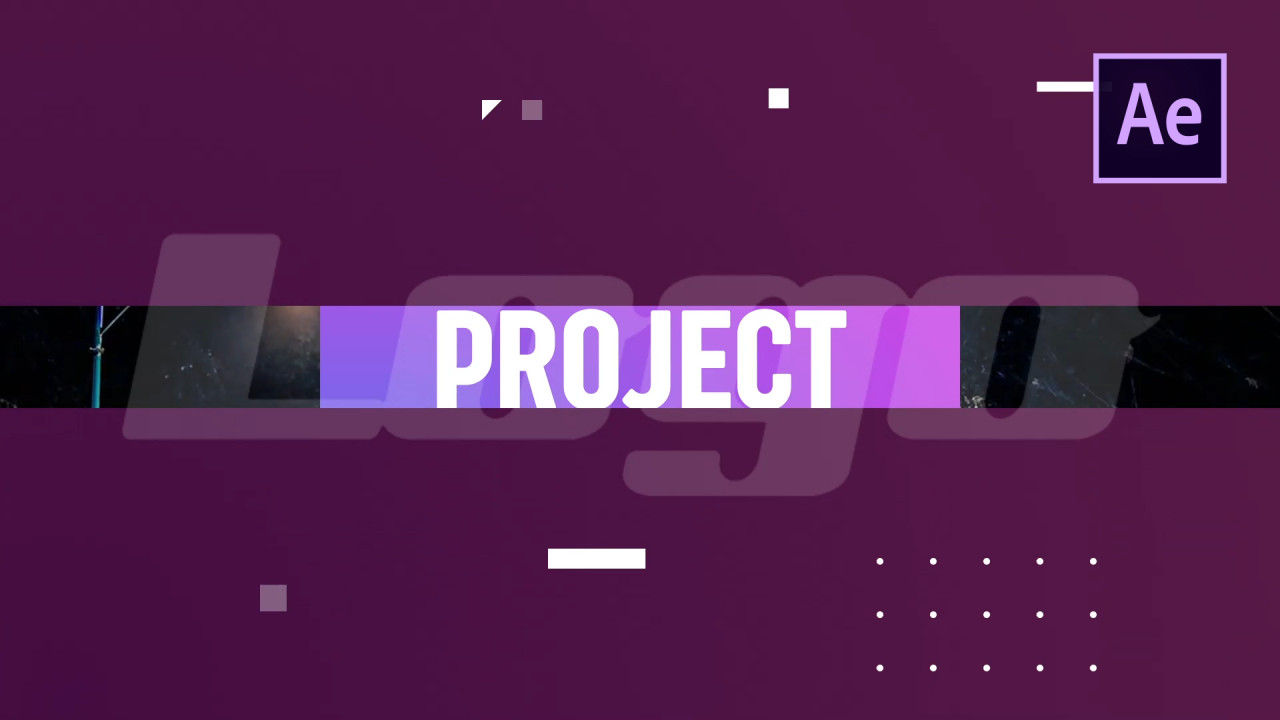 排版标题开场动画素材库精选AE模板