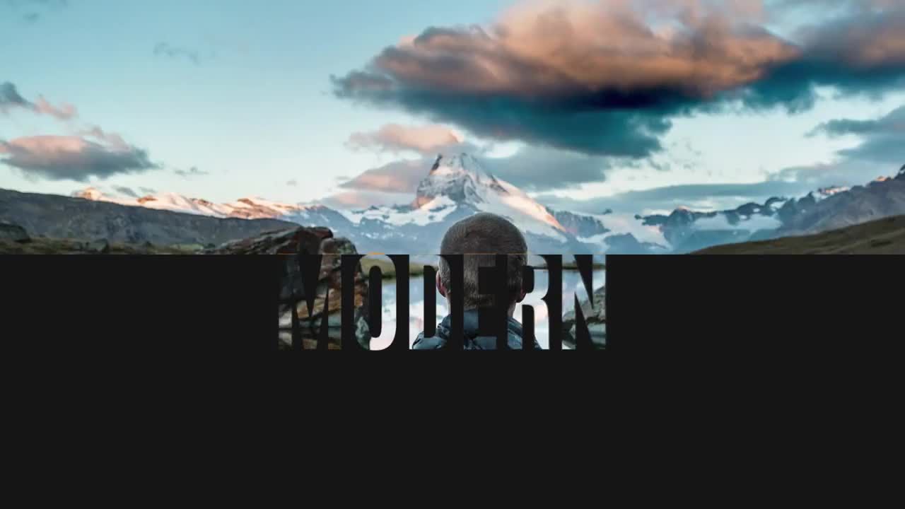 动态新颖介绍素材库精选AE模板