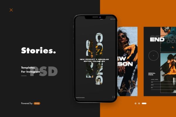 Instagram社交品牌故事模板素材库精选 Instagram Story Template