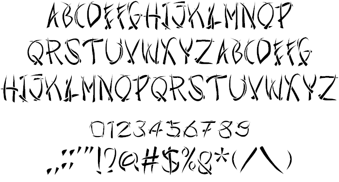 StangenD font插图3