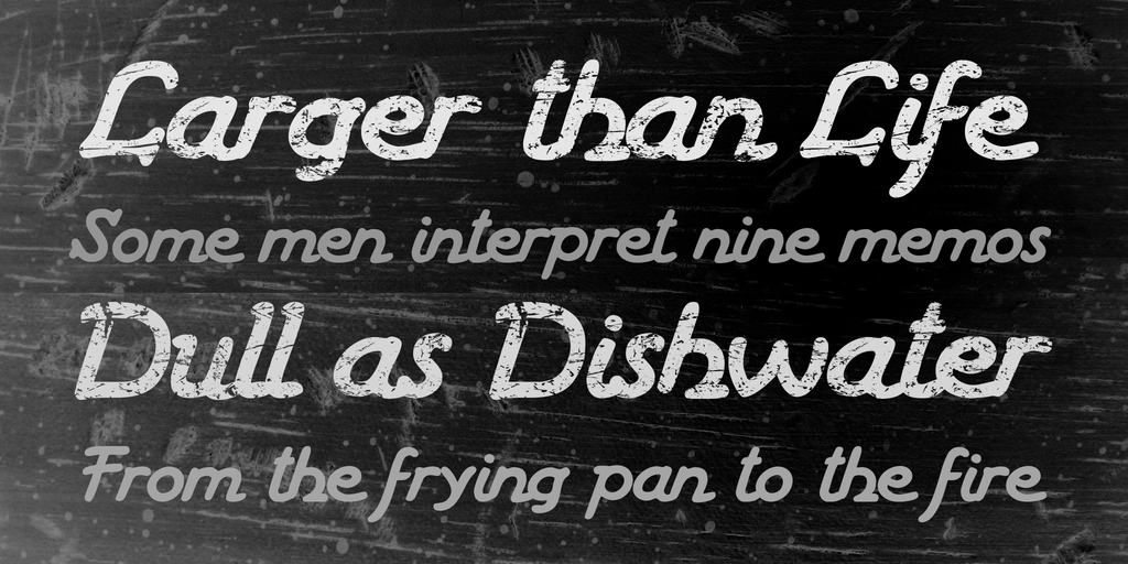 Haziness Font Family插图4