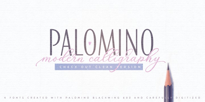 Palomino Font Family素材之家精选英文字体