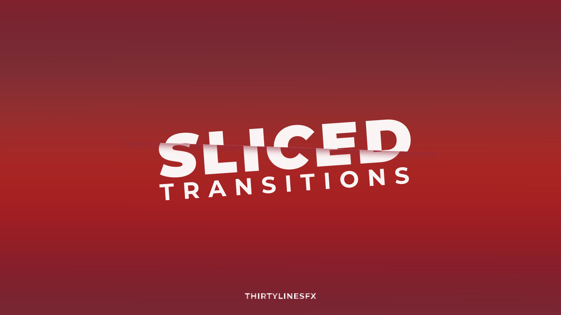 独特的切割转场视频片头素材库推荐PR模板