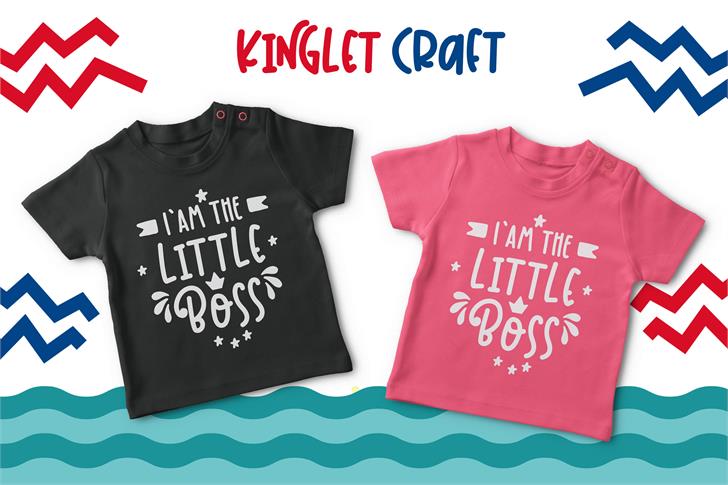 Kinglet Playful font插图5