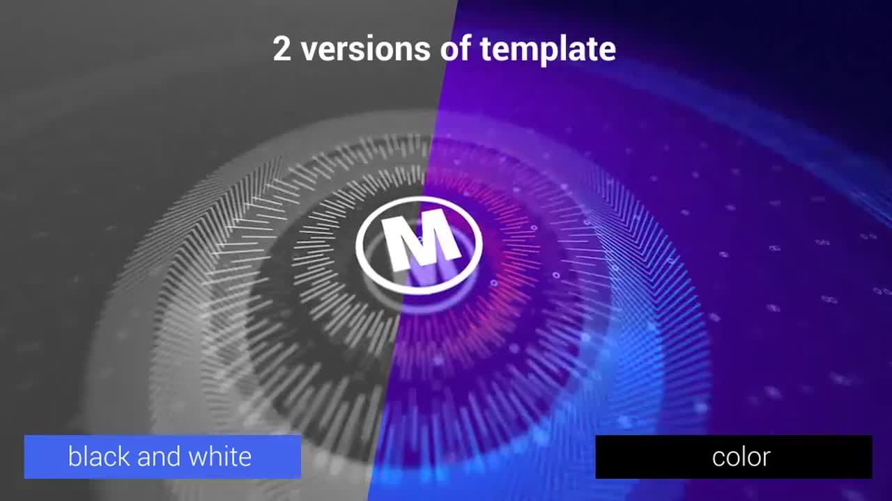 3D几何线条形状图标素材库精选AE模板