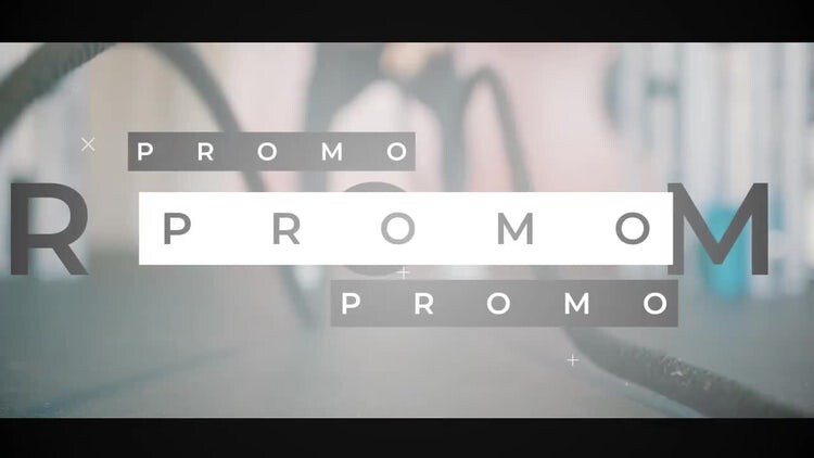 体育赛事宣传动画AE模板