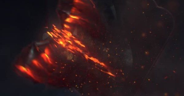 火龙标志动态演示素材库精选AE模板 Fire Dragon Logo