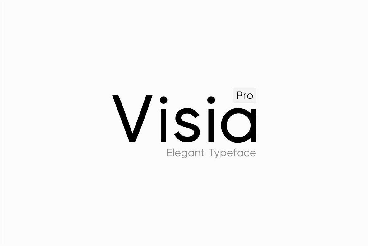 Visia Pro Font Family素材之家精选英文字体