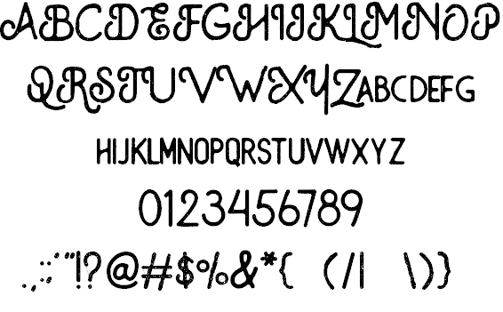 The Monokill  font插图8