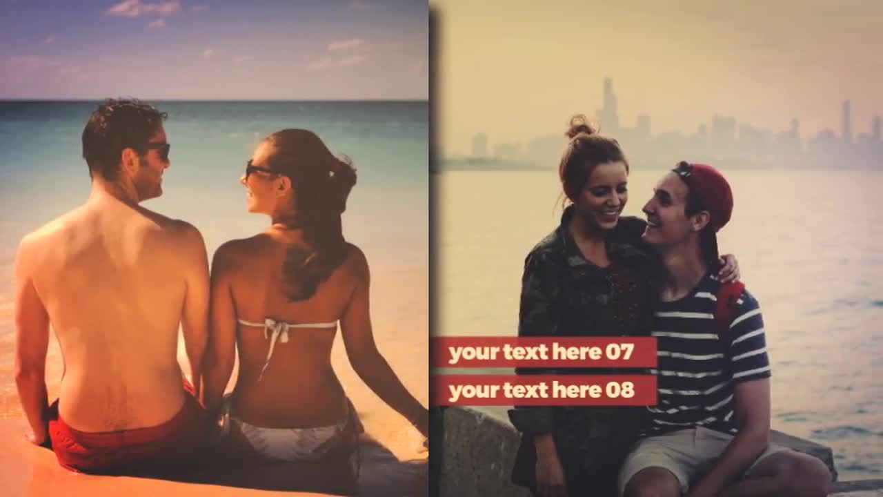 商业广告演示文稿素材库精选AE模板