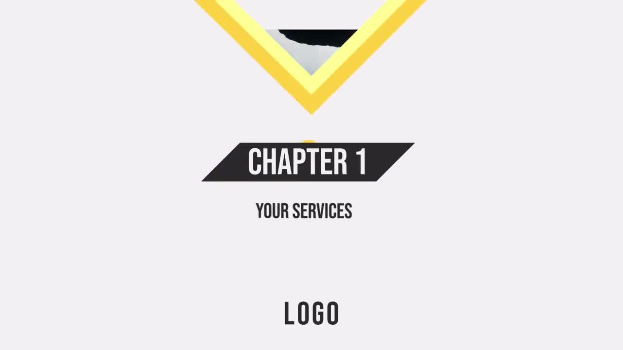 创造性干净时尚过渡优雅动画片头素材库精选AE模板