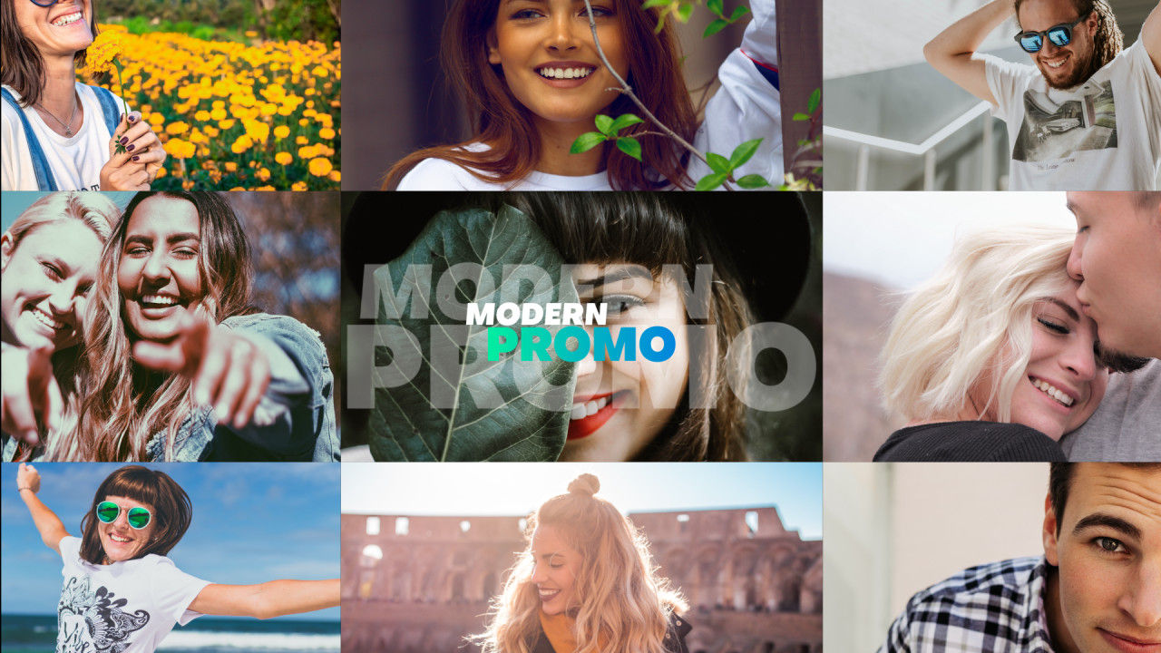 动态的开场白动画素材库精选AE模板