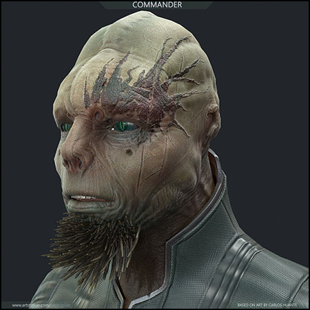 Commander游戏怪物角色素材之家精选3D模型