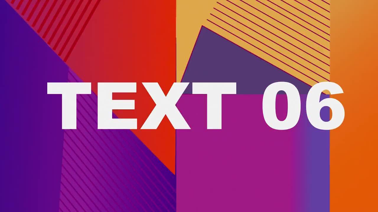 明亮而现代的有趣的素材库精选AE模板