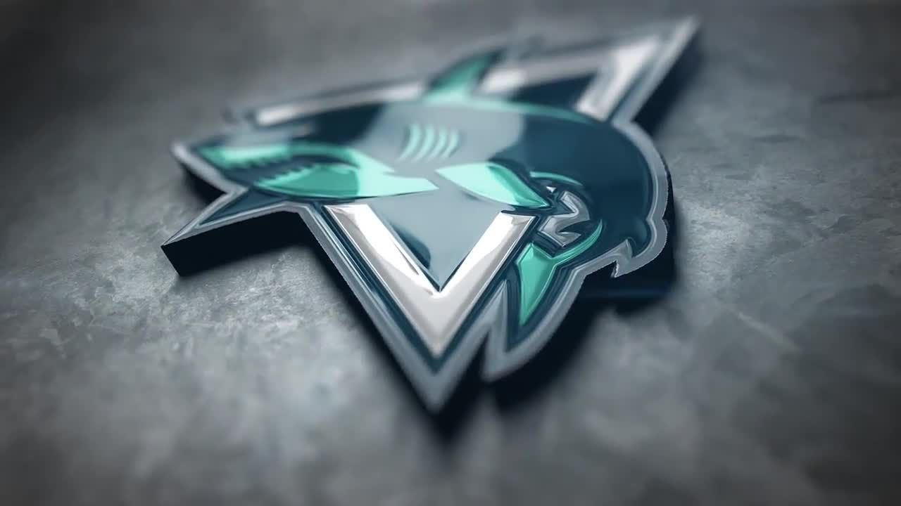 反光闪亮的动态商业徽标展示素材库精选AE模板