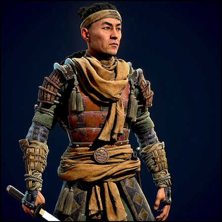 日本武士素材之家精选3D模型