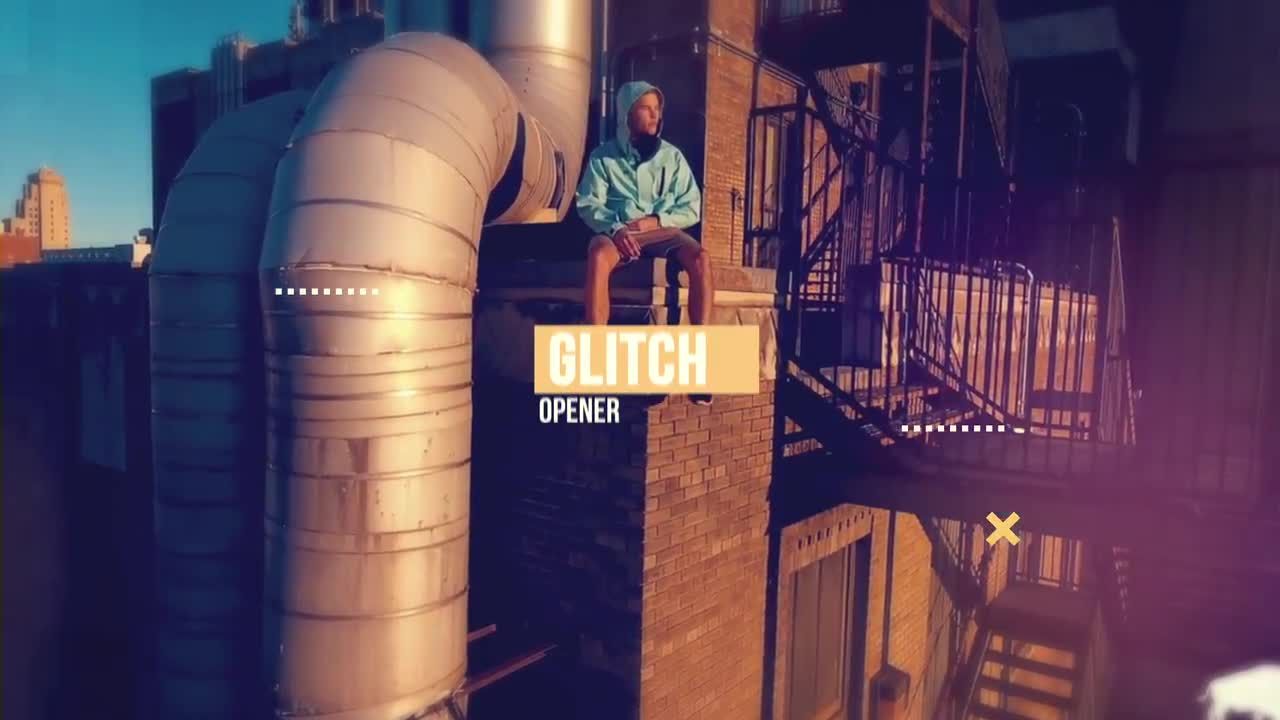 快速过渡的城市生活视频宣传片头素材库精选AE模板