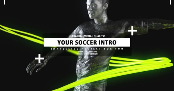 足球主题节目开场素材库精选AE模板 Your Soccer Intro