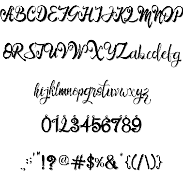 Bro Rintto font插图1