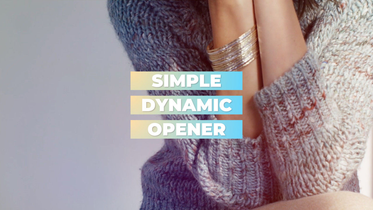 时尚动态媒体宣传转场动画素材库精选pr模板