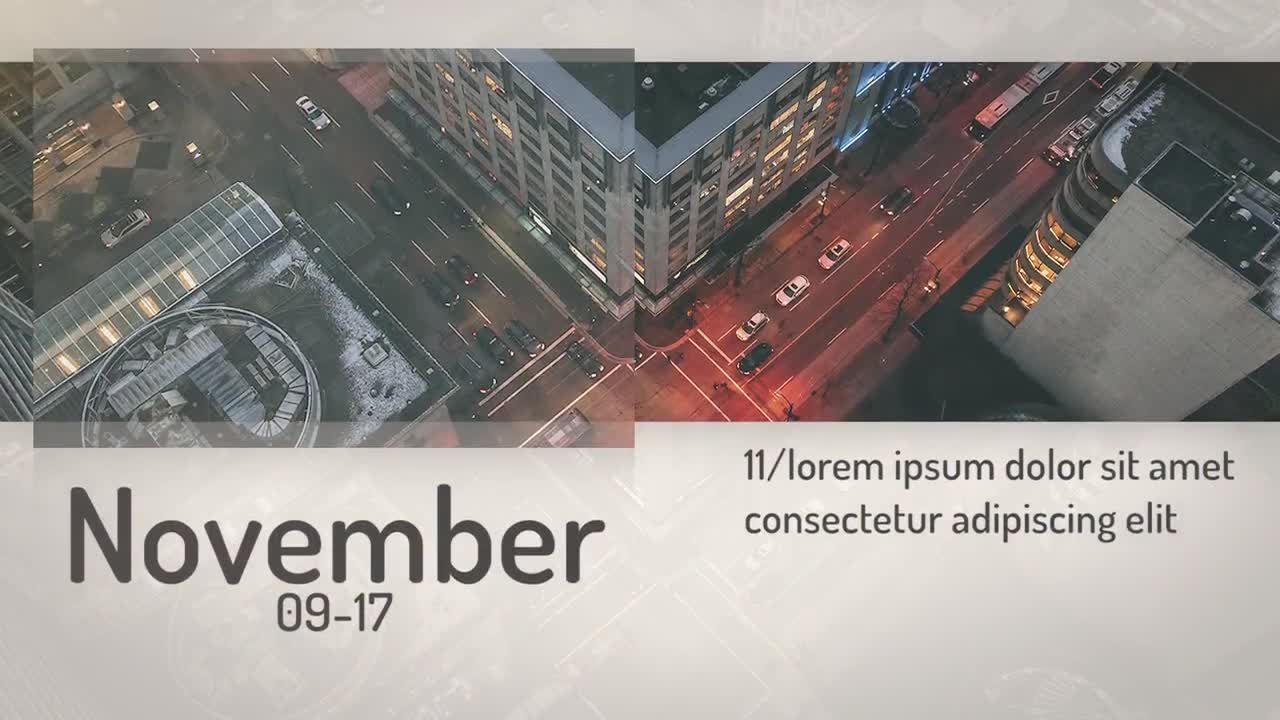 美妙氛围的旅游照片展示Pr模板