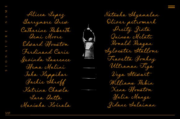 Royal Stamford Font插图2