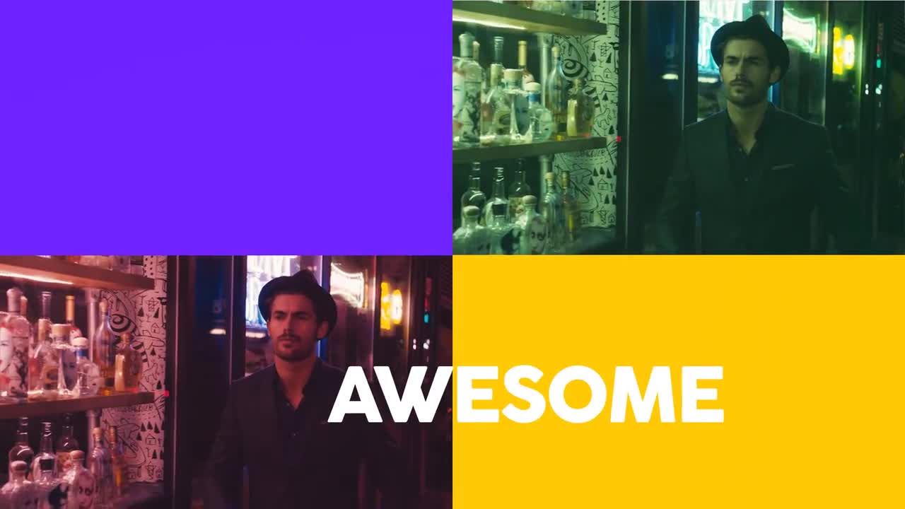 独特简洁商务活动动画素材库精选AE模板