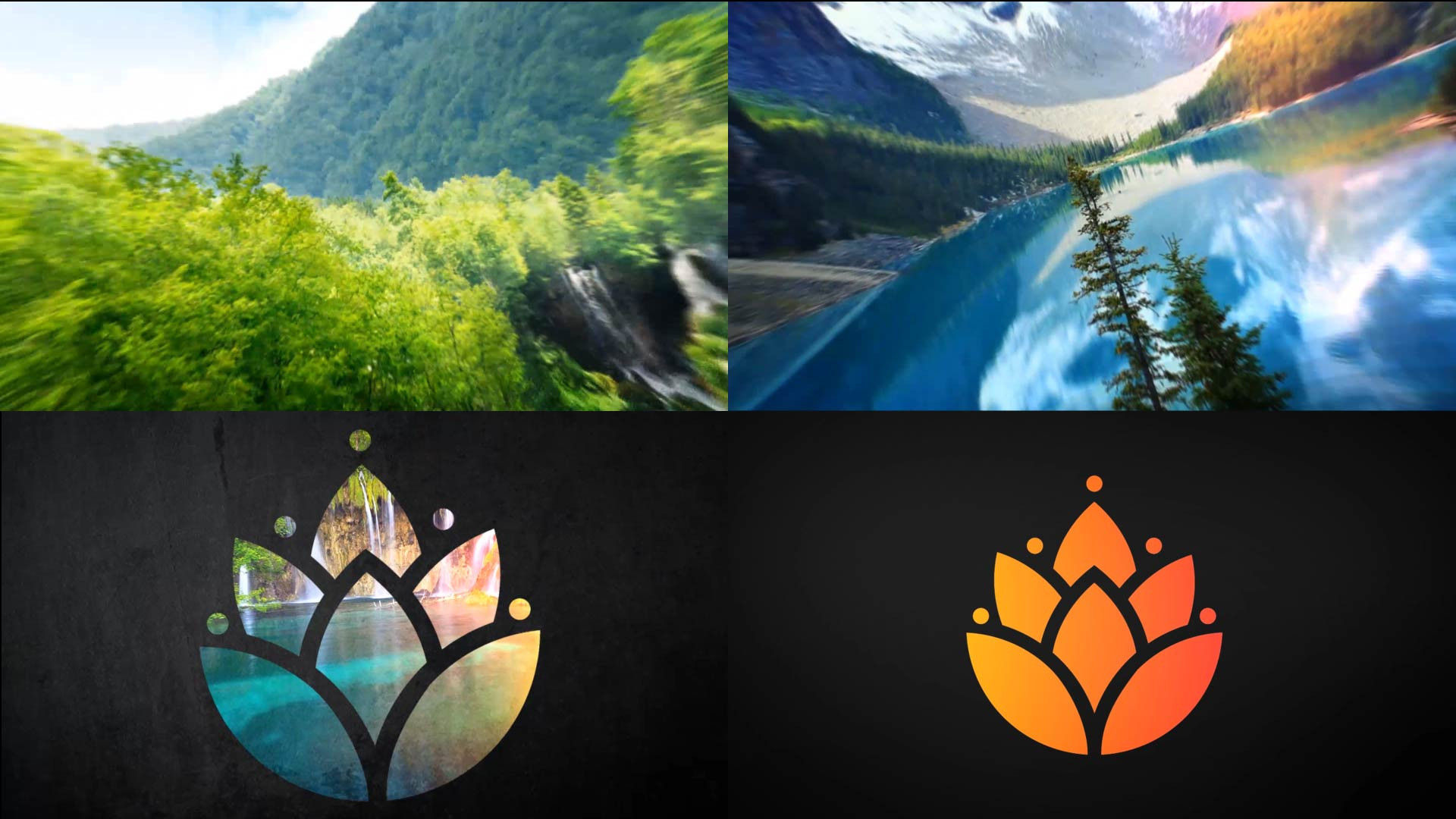 电影胶片徽标显示素材库精选AE模板