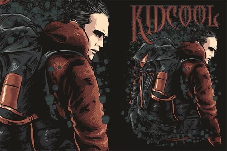 DEATH CROW font插图1