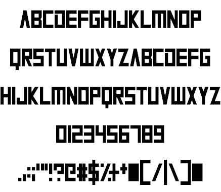 Alien Planet font插图1 Alien Planet font插图1