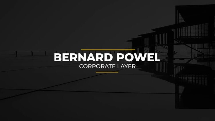 简洁流畅的标题动画素材库精选AE模板