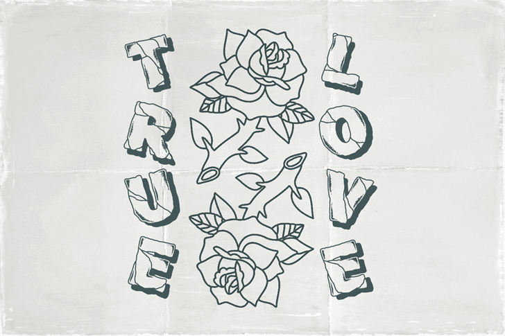 Backtrack Demo font插图4 Backtrack Demo font插图4