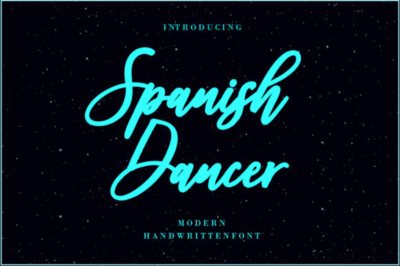 Spanish Dancer Font素材之家精选英文字体
