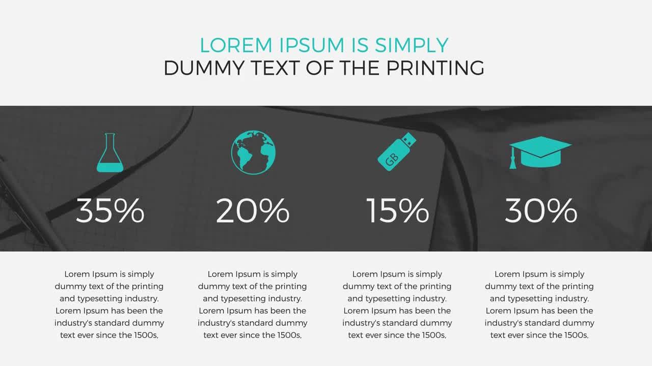 企业介绍优雅现代素材库精选AE模板