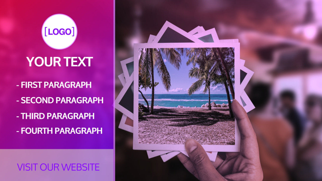 夏季舞会派对幻灯片素材库精选AE模板