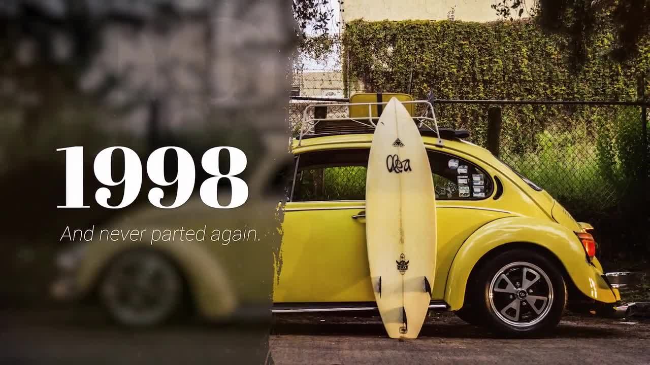 历史事件画笔标语幻灯片PR模板