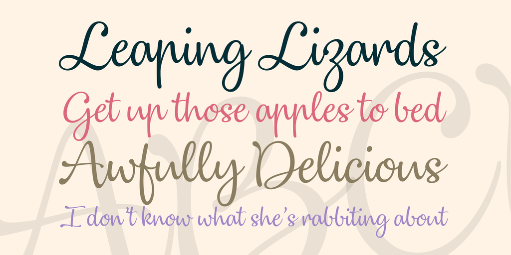 Dulcelin Font插图3