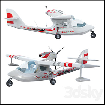 水上飞机素材之家精选3D模型